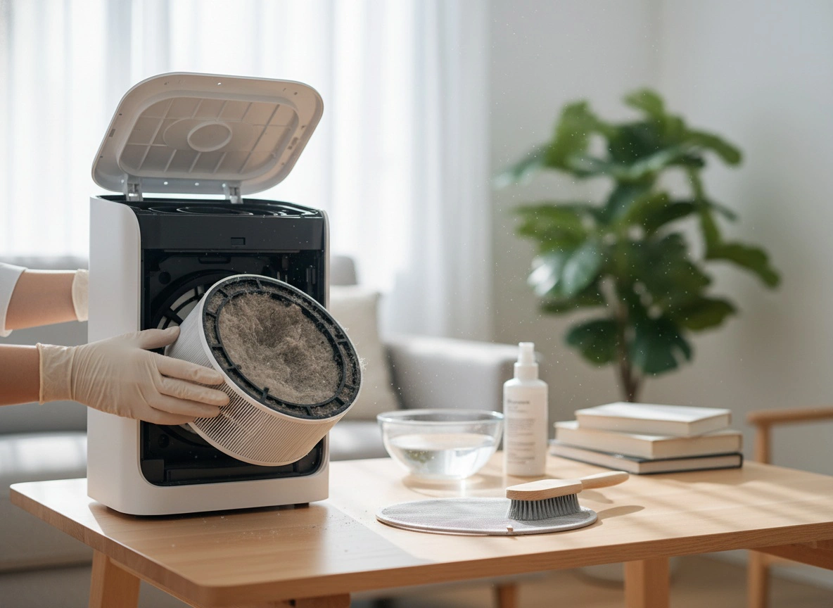 nên bật máy lọc không khí lúc nào 